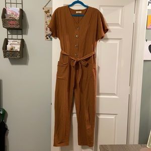 Roolee Stripped Jumpsuit
